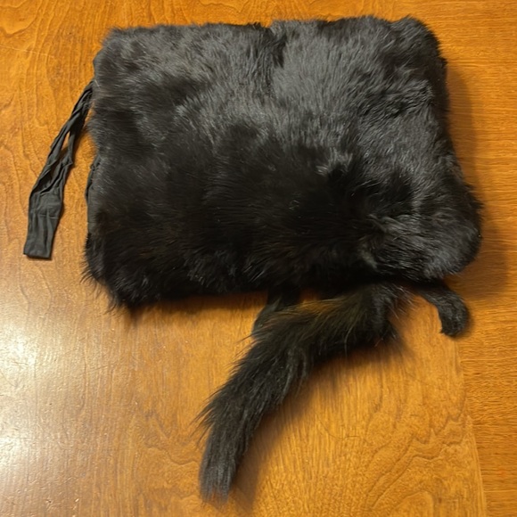 Edwardian Black Sable Fur Muff - Picture 6 of 11